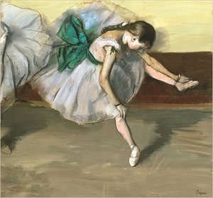 Bailarina en reposo de Edgar Degas